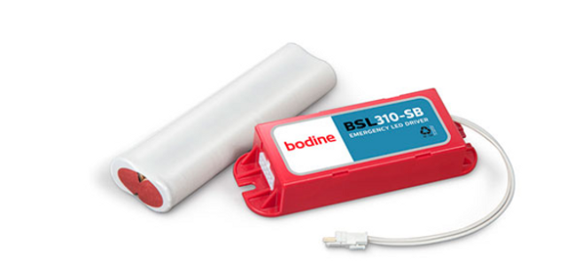 Emergency LED ballast driver, 120/277VAC 280ma 3W 60Hz, Up to 5.1 Watts output power ES7403