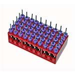 Router Drill bits. Plasic case of 50; Diameter: 1.6mm (0.0630") Fish Tail Flute Length: 8.00mm (0.315") ES6282