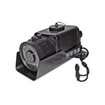 Color camera / IR NTSC System; OSD (On Screen Display) I/P: 12VDC Lens 9-22mm, 36 x 5mm IR LEDs ES7374