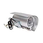 Color camera / IR System. NTSC I/P: 12VDC, Lens 6mm OLUX IR Lamps Turn On. 1/3" Sony Super HAD CCD Camera ES7365