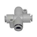 Cross Push-in Fitting 6-8mm ES6011