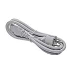 European Power Cord 260VAC 16A PC13-PTEF connector 6' (Light Gray) ES7505