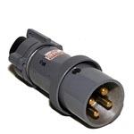 HIGH VOLTAGE FS/FD PLUG 3W4P 30Amp 250VAC-20Amp 600VAC. 3760/F34389 IBM #8674040 INDIVIDUALLY BOXED ES4179