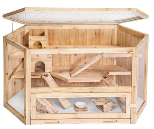 Wooden Hamster Cage ES7150