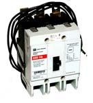 GDB INDUSTRIAL CIRCUIT BREAKER, SHUNT TRIP STYLE, 3-POLES, 240VAC 65A. ES3804