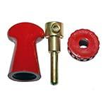 Electric Pin Plug 100A; Red ES6979