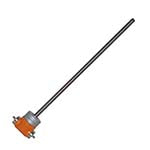 Right Angle Bevel Gear Drive, 2 O/P shafts on 24" lead screw ES7757