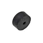 Rubber feet 3/8"H x 3/4W", thru-hole 9/64", Black ES6434