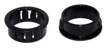 Snap bushing, black. Desc:SB-1093-15