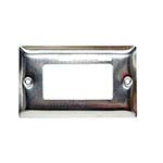 Decorator Wall plate, Stainless steel ES7636