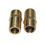 Hose fitting, Male 1"x1", Male thread NPTF x Hose Barb, Bag of 2; ES6611