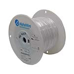 22 AWG Hook-Up Wire 7/30 White 300V Jacket thickness = 016", Jacket Diameter=.062", 1000.0' (305m) 3051 Series ES7623
