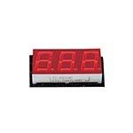 Display Panel 3-digit, 24 LED, Hi-Eff Red 7-Segment, 0.56" (14.22mm) Rt. Hand Decimal, Red face, Red Segments, Multiplex Common Anode ES6779