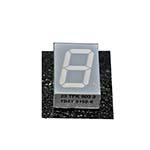 Single Numeric LED Display (Yellow) Standard 7-Segment Display 13 mm ES7089RF