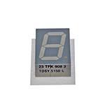 Single Numeric LED Display (Yellow) Standard 7-Segment Display 13 mm ES7090RF