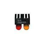 LED, Circuit Board Indicator, 5/Bag Indicator 1-Yellow 1-Red per block connector ES7245