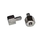 Hex Standoff 6mm Male-Female M3 X 0.5, 5mm Stainless Steel Plain 10/bag ES7725