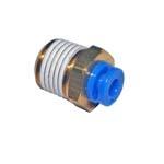 Connector, Straight 04 tube with sealant ES6028