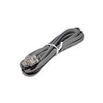 RJ-11 to RJ-11 cable 6' long, Gray ES6849C