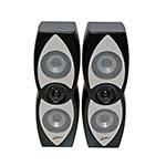 Hi-end Audio Speaker System, Passive Type, 2 Way 3 Drivers, 60W / 100W Maximum, 4-ohm, Driver Size: 1" x 1 Unit, 6.5" x 2 Units, Dimension: (W x H x D) 6.9"x18.5"x6.7" The price is a box ( PAIR ) ES7153